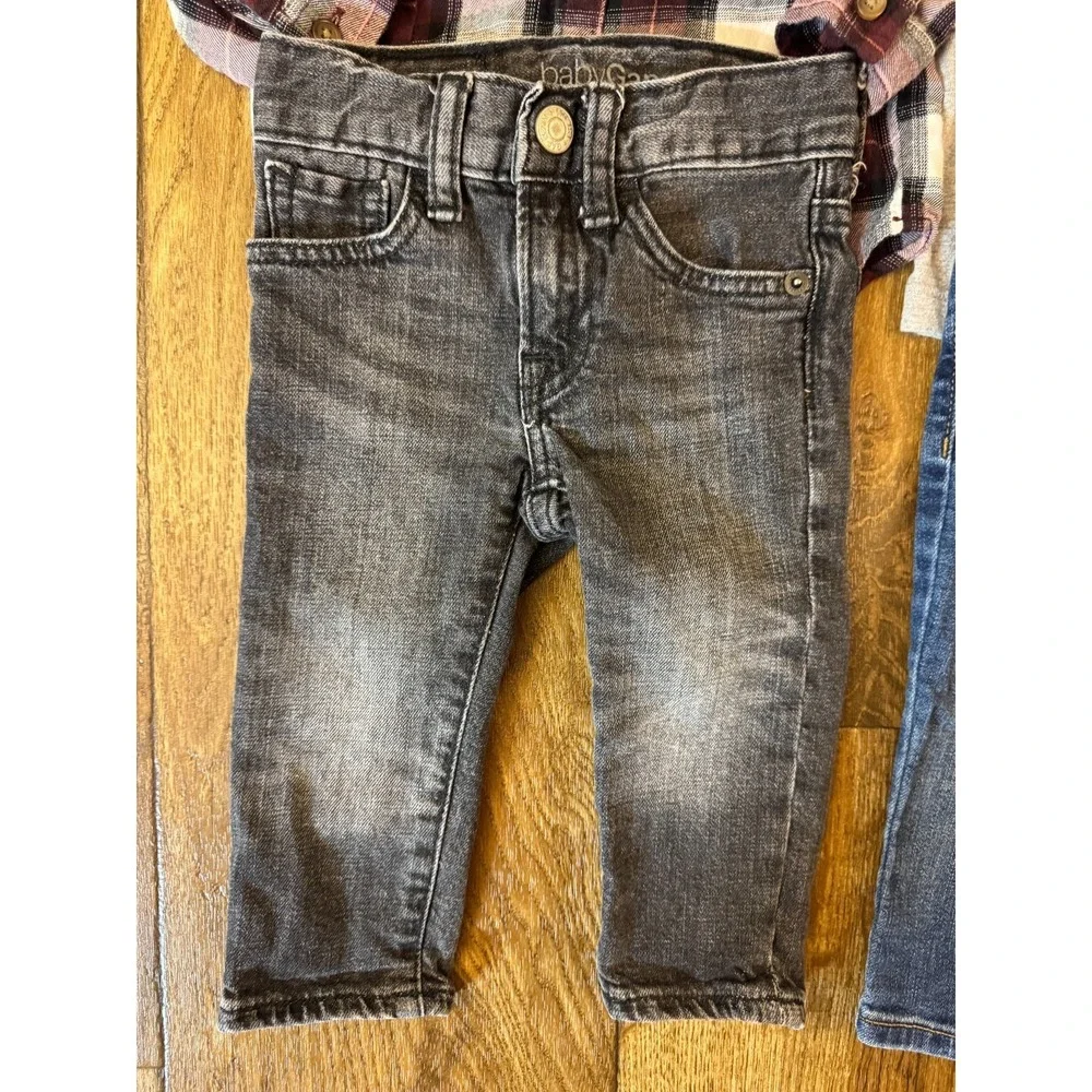 Toddler Baby Boy 12-18 12/18 Months Clothes Shirts Pants Jeans Long Sleeve Heart